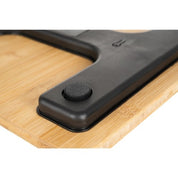 Digital Badrumsvåg i Bambu med LED-display