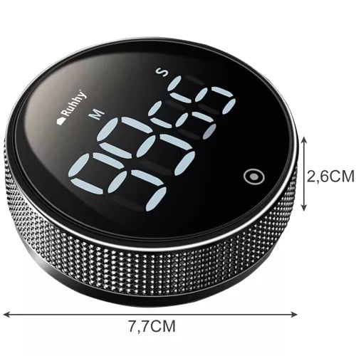 Digital Timer med Magnet & LCD-Display