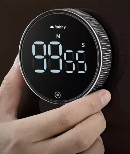 Digital Timer med Magnet & LCD-Display