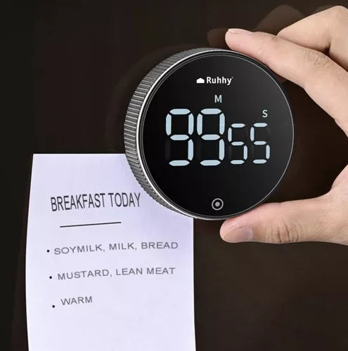 Digital Timer med Magnet & LCD-Display