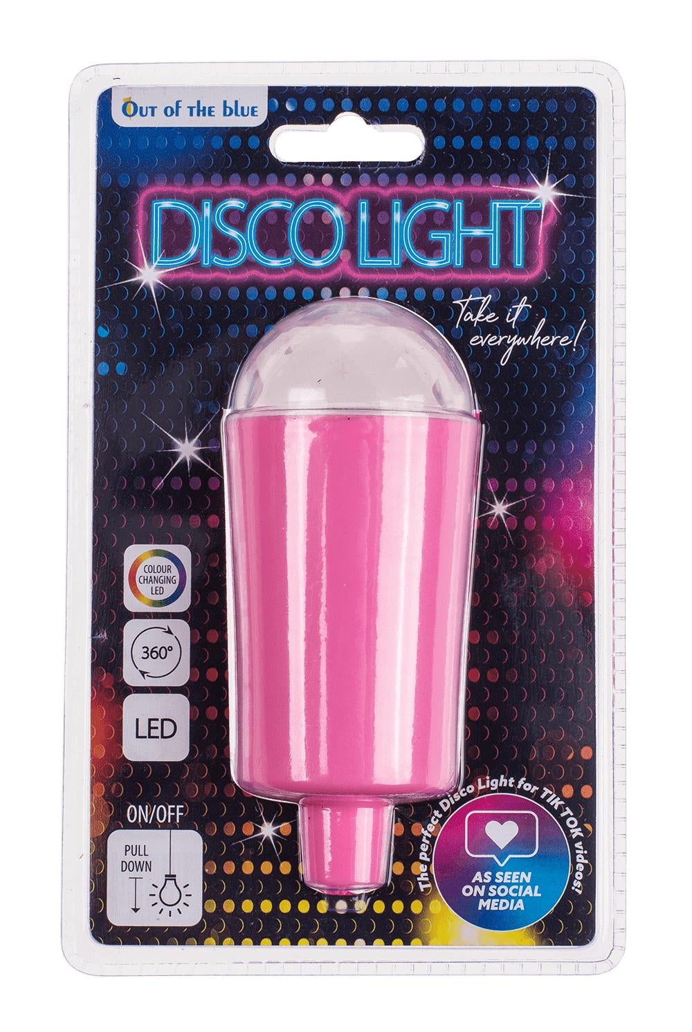 Discolampa / Färgskiftande LED-lampa - Batteridriven