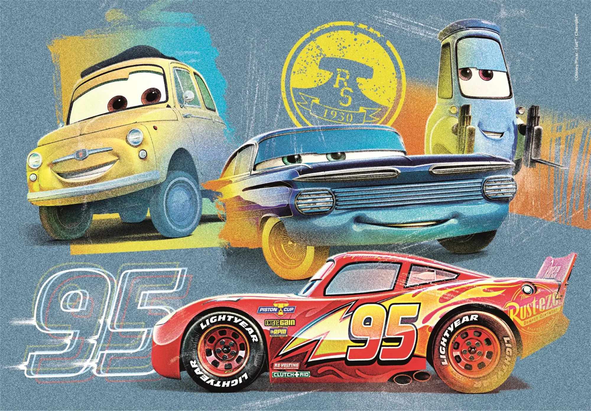 Disney Cars Pussel – 2x20 bitar