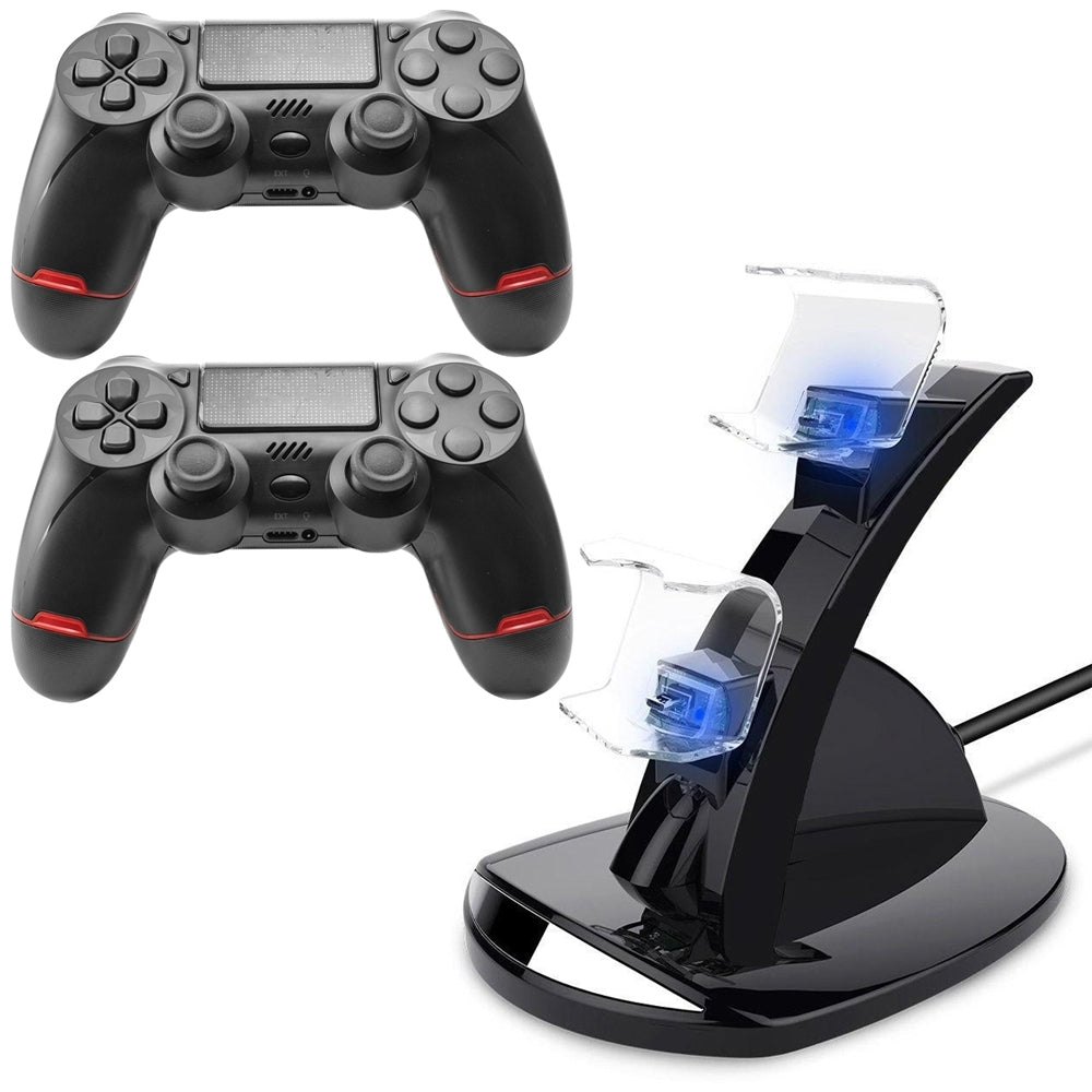 Trådlös spelkontroll kompatibel med PS4 – DoubleShock