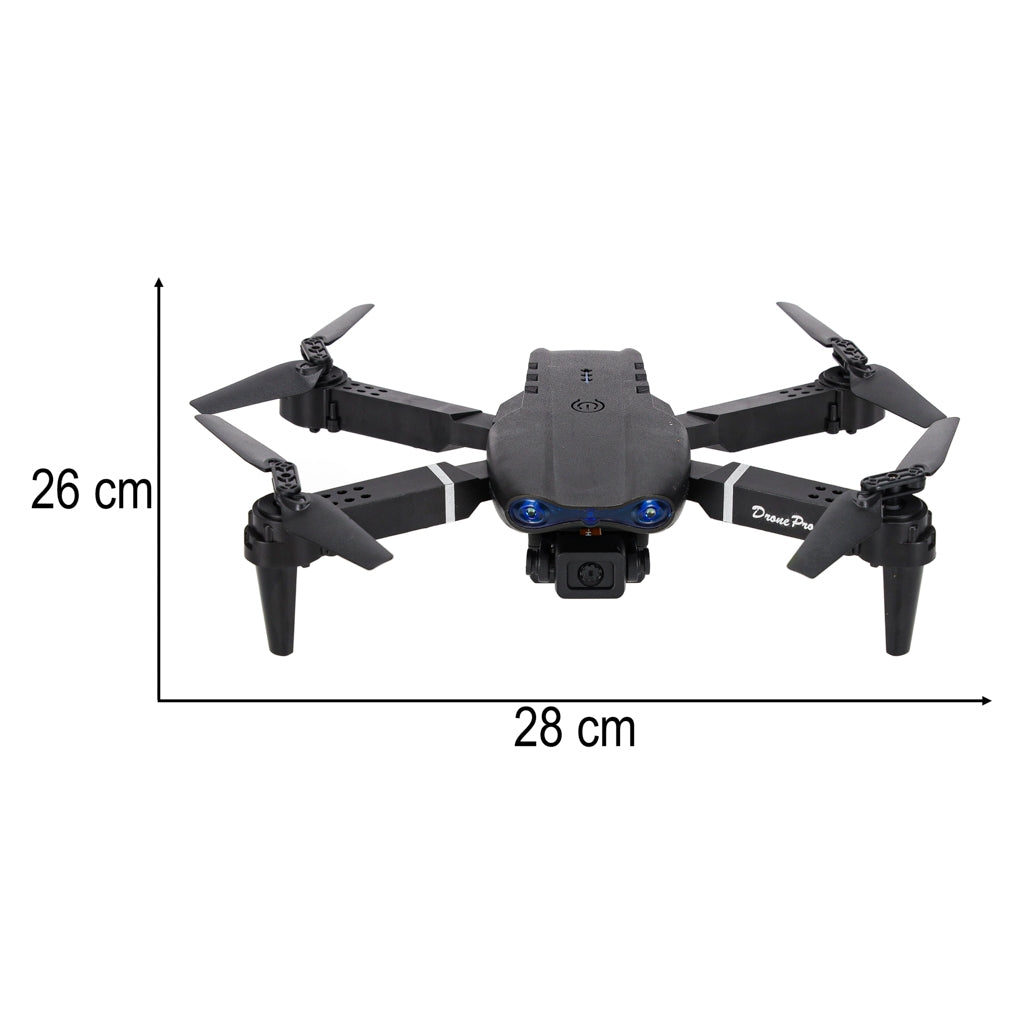 Drönare RC E99 Pro dubbla kameror headless