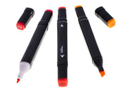 Dubbelsidiga Tuschpennor / Färgpennor - 80-Pack