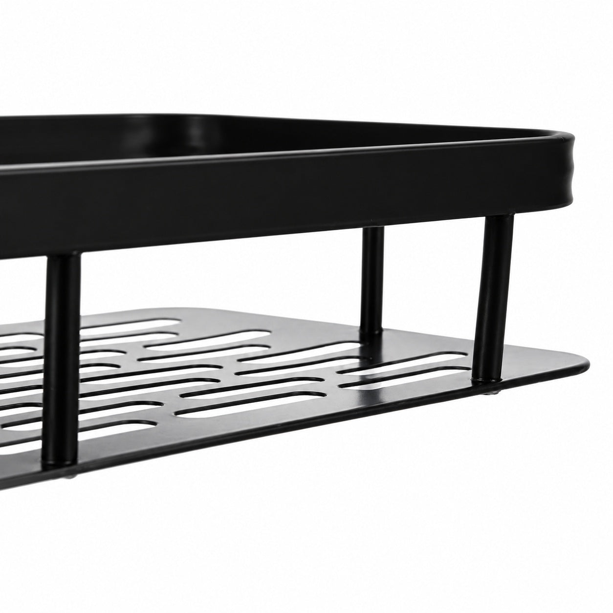 Duschhylla för badrum i aluminium – 2-pack