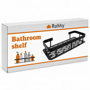 Duschhylla för badrum i aluminium – 2-pack