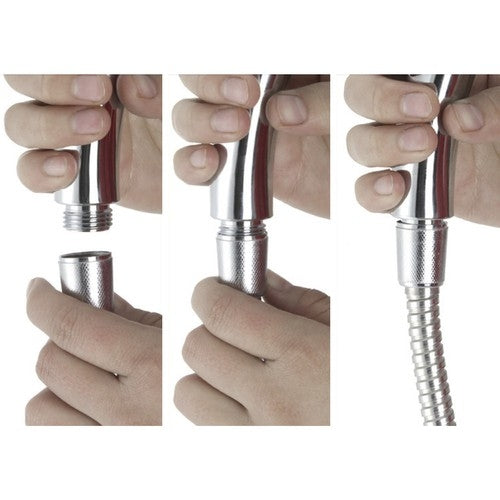 Duschmunstycke med Slang & Handtag