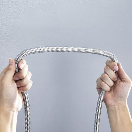 Duschslang i Rostfritt stål - 3m
