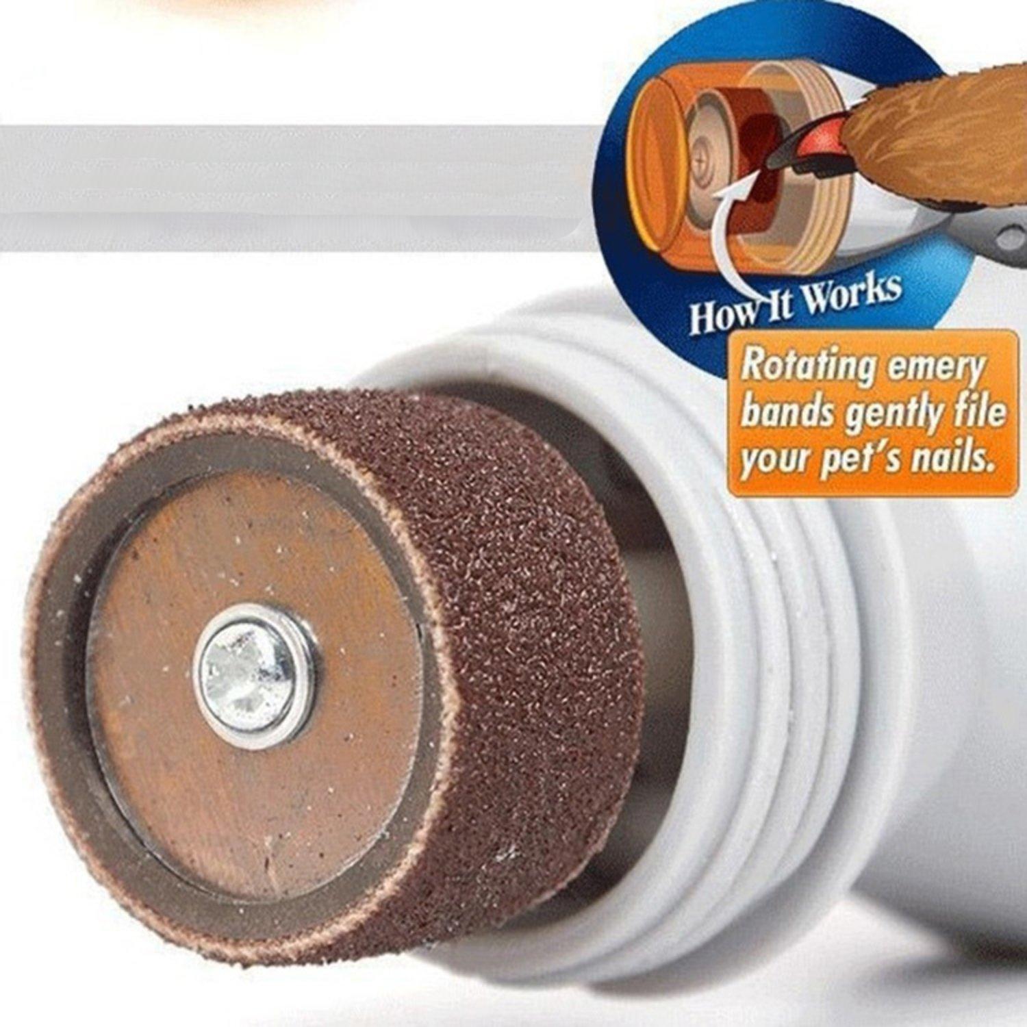 Elektrisk Nagelfil / Kloklippare till Hund - Klippare Klor