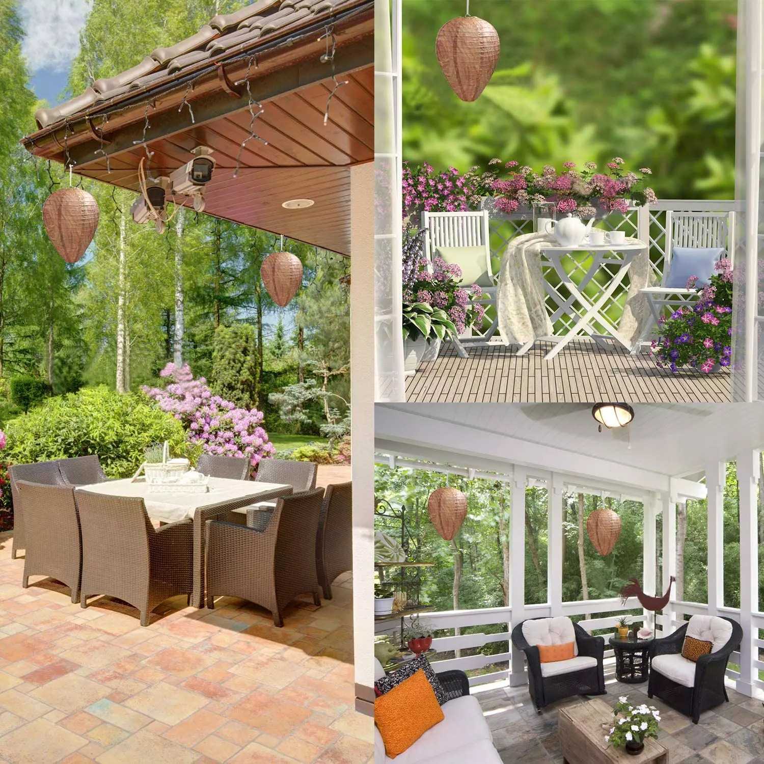 Falskt Getingbo / Dekorativ Utomhusattrapp