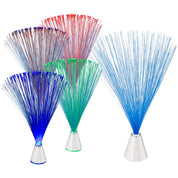 Fiberoptisk Lampa / Fiberlampa - Färgskiftande - 21 cm