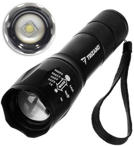 Ficklampa / Taktisk LED-lampa - T6