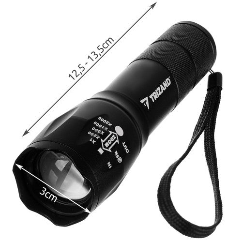 Ficklampa / Taktisk LED-lampa - T6
