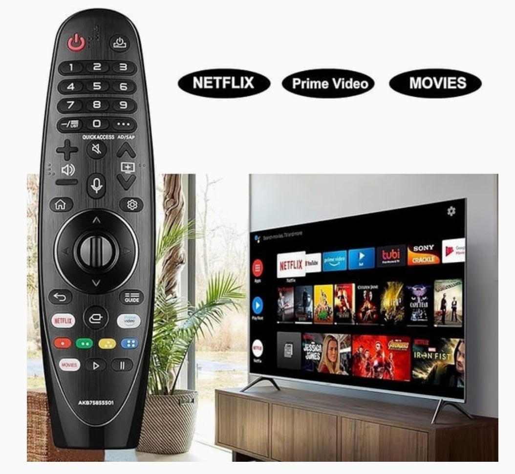 Fjärrkontroll kompatibel med LG TV