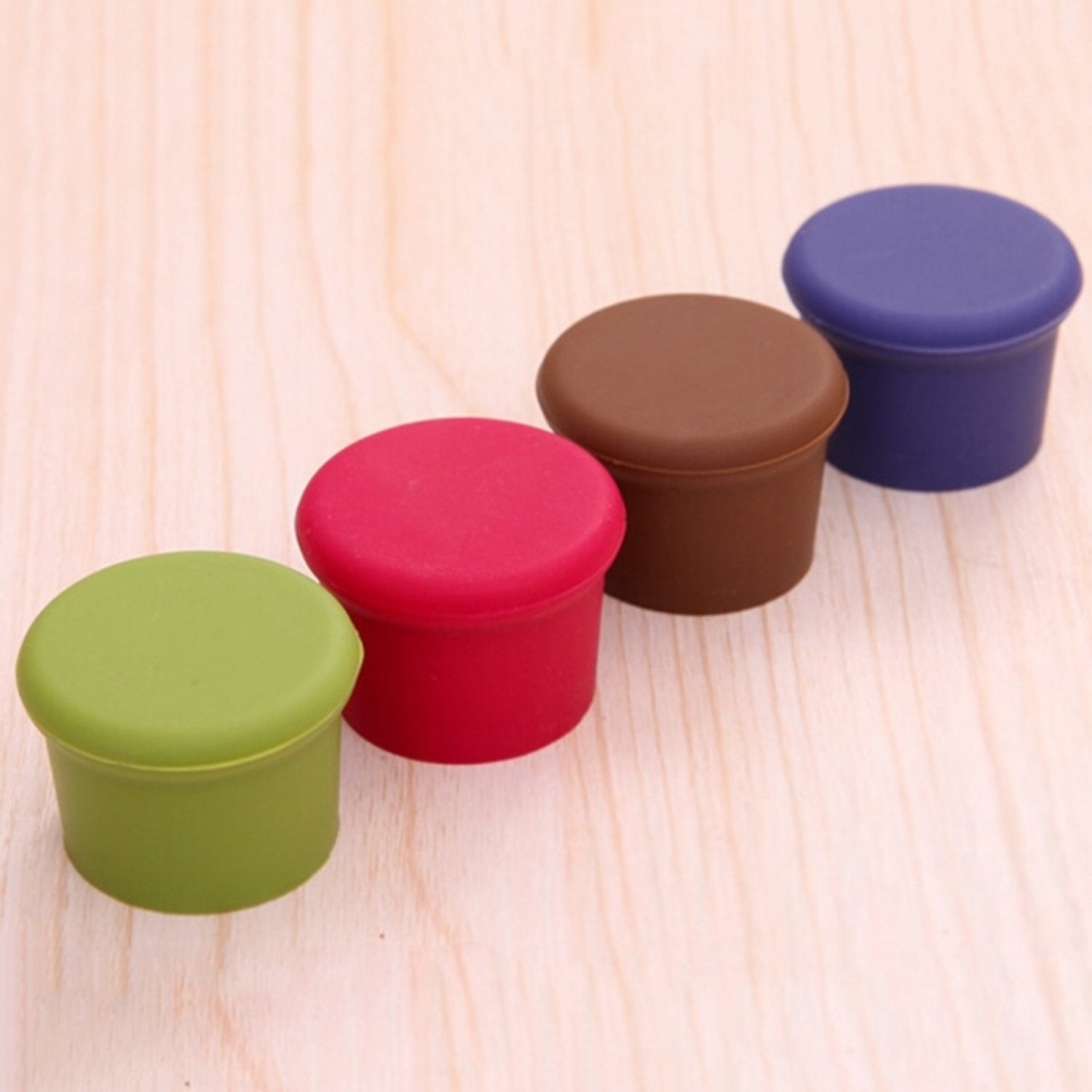 Flaskkork i Silikon - 5-Pack