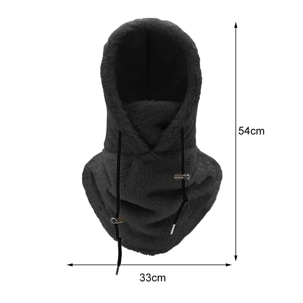 Fleece Balaklava med Huva – Justerbar och Vindskyddande
