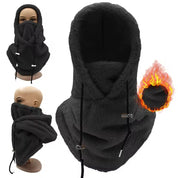 Fleece Balaklava med Huva – Justerbar och Vindskyddande