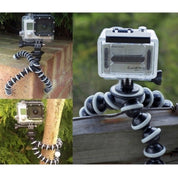 Flexibel Tripod Kamerastativ - Stativ för Mobil / GoPro (16 cm)