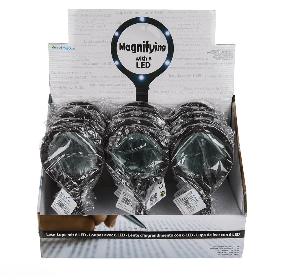 Förstoringsglas med LED-belysning