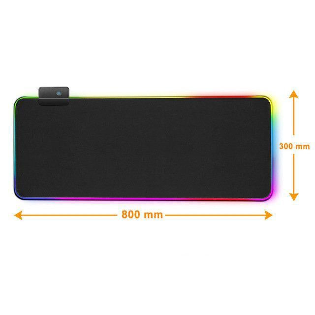 Gaming Musmatta med LED-ljus - RGB