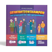 Generationskampen - Sällskapsspel / Familjespel - Spel Brädspel