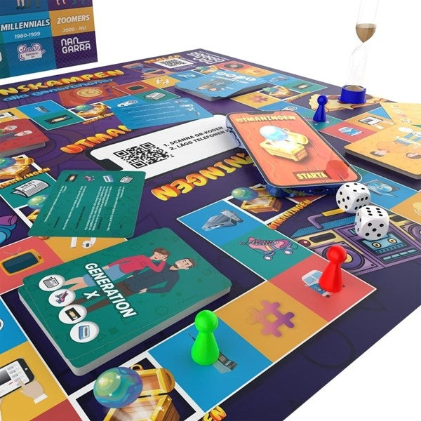 Generationskampen - Sällskapsspel / Familjespel - Spel Brädspel
