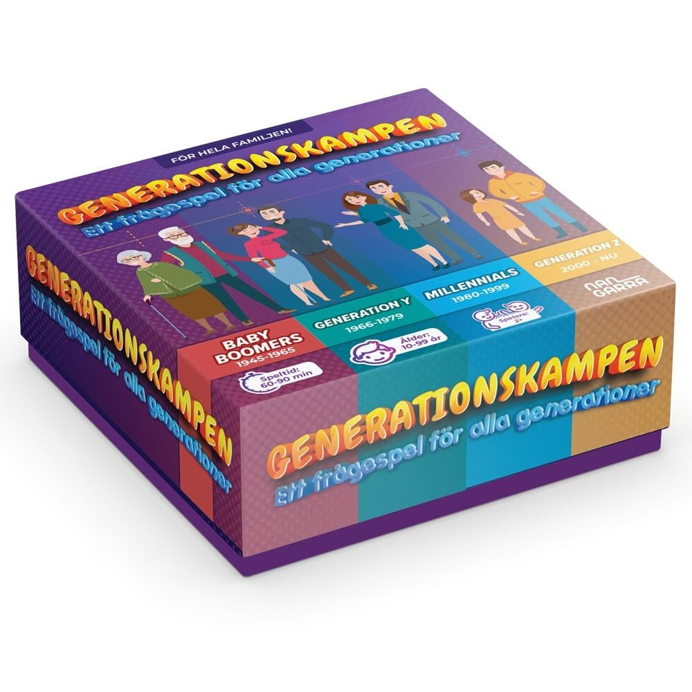 Generationskampen - Sällskapsspel / Familjespel - Spel Brädspel