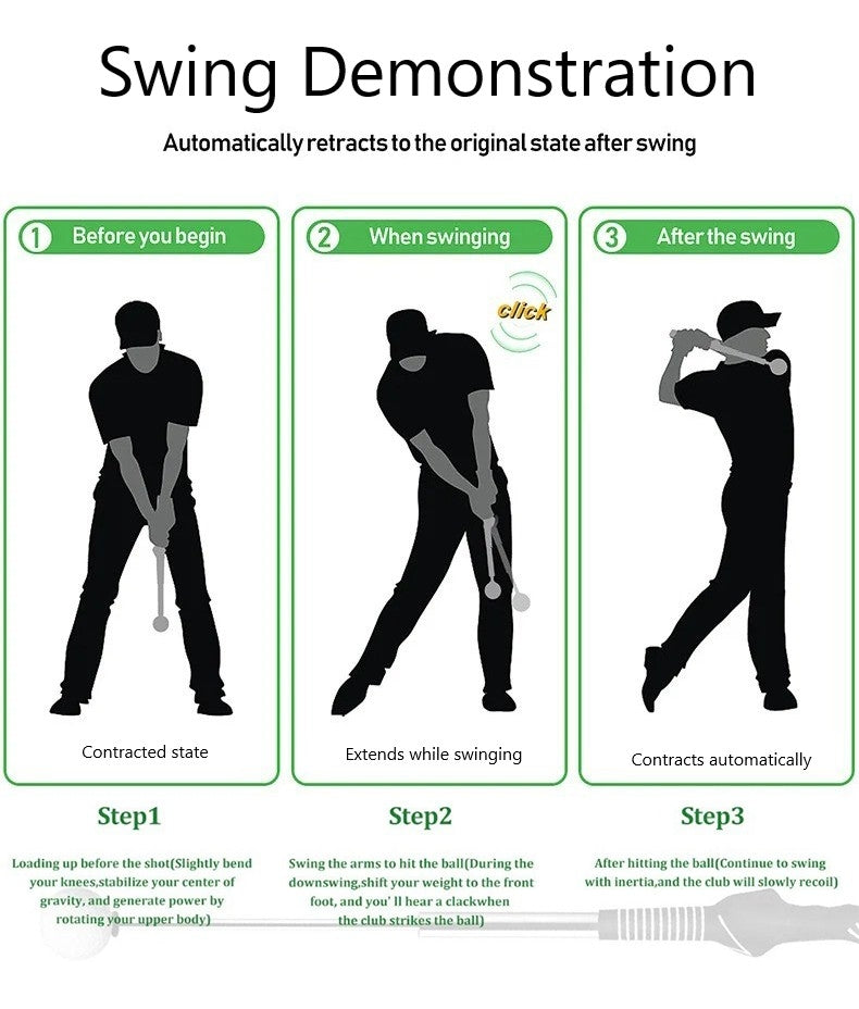 Golf Swing Trainer - Svingtränare med klickljud