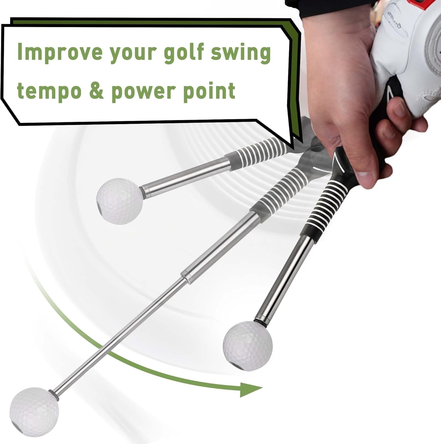 Golf Swing Trainer - Svingtränare med klickljud