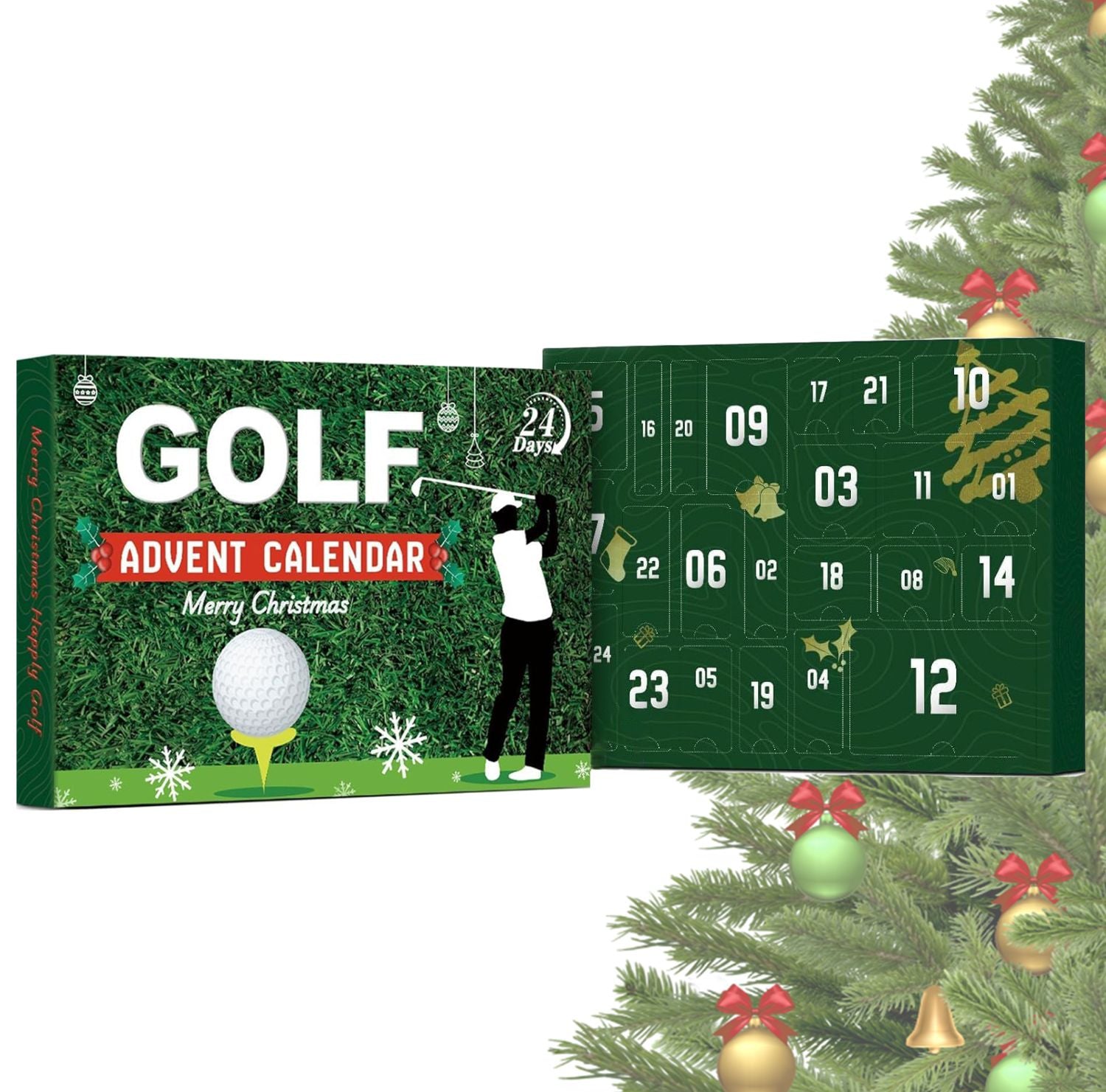 Golf-adventskalender - 24 överraskningar i jul