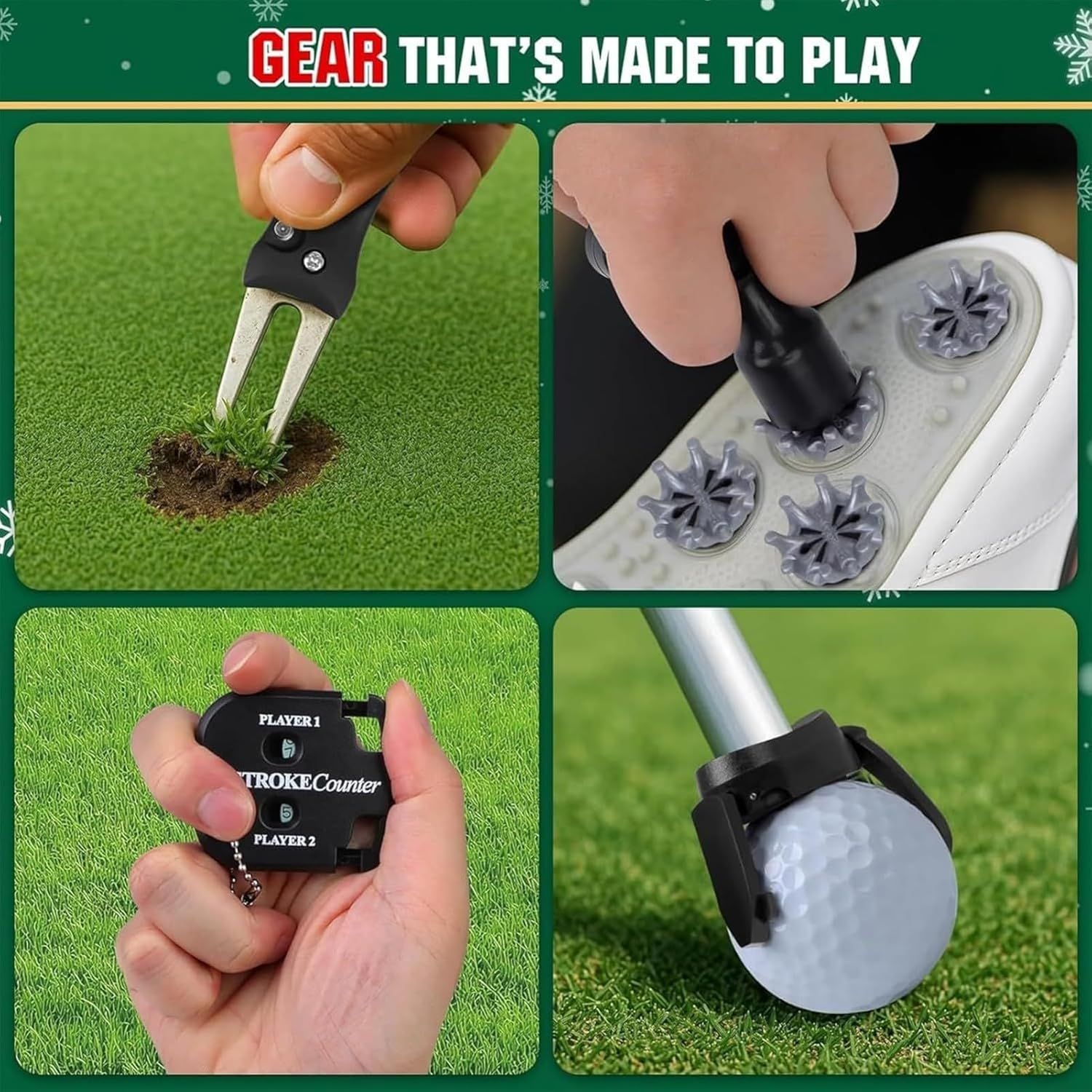 Golf-adventskalender - 24 överraskningar i jul
