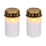 Gravljus LED / Ljus - Ljus till Gravar 1200 timmar - Välj antal!