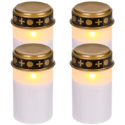 Gravljus LED / Ljus - Ljus till Gravar 1200 timmar - Välj antal!