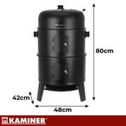 Grill / Kolgrill - 44x80x42cm