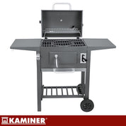 Grill / Kolgrill med Tillbehör - 105x110x50cm
