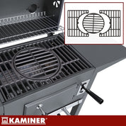 Grill / Kolgrill med Tillbehör - 105x110x50cm