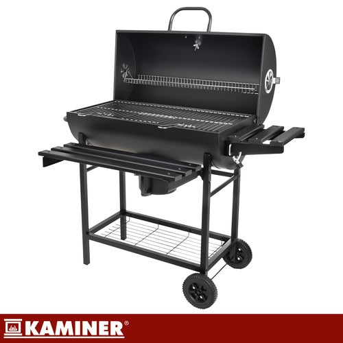 Grill / Kolgrill med Tillbehör - 108x67x96cm