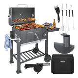 Grilli / Hiiligrilli tarvikkeineen - 116x55x120cm