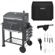 Grill / Kulgrill med tilbehør - 116x55x120cm