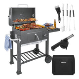 Grill / Kolgrill med Tillbehör - 116x70x110cm