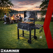 Grill / Kolgrill med Tillbehör - 116x70x110cm