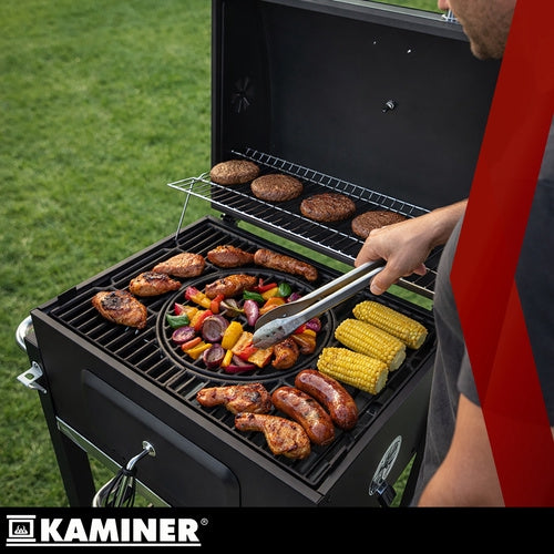 Grill / Kolgrill med Tillbehör - 116x70x110cm