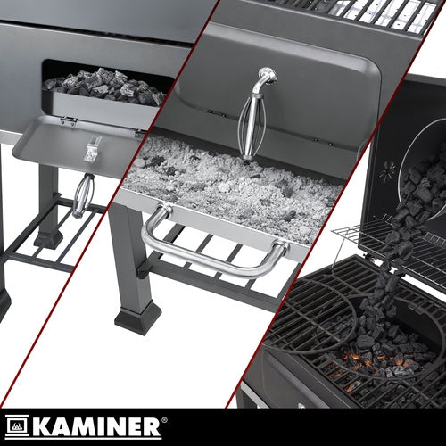 Grill / Kolgrill med Tillbehör - 116x70x110cm