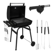 Grill / Kolgrill med Tillbehör - 82x51x117cm