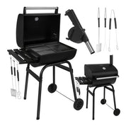 Grill / Kolgrill med Tillbehör - 82x51x117cm