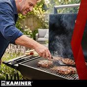 Grill / Kolgrill med Tillbehör - 82x51x117cm