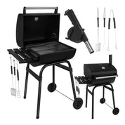 Grill / Kolgrill med Tillbehör - 82x51x117cm