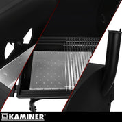 Grill / Kolgrill med Tillbehör - 82x51x117cm
