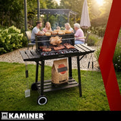 Grill / Kolgrill med Tillbehör - 93x41x86cm